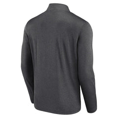 Vegas Golden Knights Logo Athletic Head-to-Head Raglan Quarter-Zip Top - Heather Charcoal | NHL near me