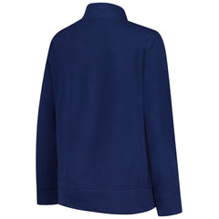 Dallas Cowboys Logo Athletic Women's Velocity Quarter-Zip Jacket - Navy - NFL
