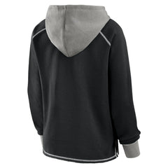 Los Angeles Kings Logo Athletic Women's Hit It French Terry Full-Zip Hoodie - Black | NHL online