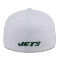 New York Jets New Era Omaha 59FIFTY Fitted Hat - White - NFL