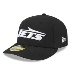 New York Jets New Era Omaha Low Profile 59FIFTY Fitted Hat - Black - NFL