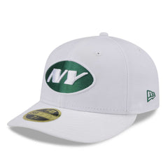 New York Jets New Era Omaha Low Profile 59FIFTY Fitted Hat - White - NFL