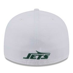 New York Jets New Era Omaha Low Profile 59FIFTY Fitted Hat - White - NFL