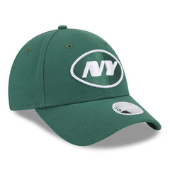 New York Jets New Era Women's Simple Adjustable 9FORTY Hat - Green - NFL