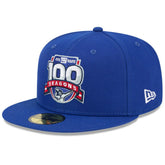 New York Giants New Era 100th Season 59FIFTY Fitted Hat - Royal - NFL