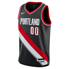 Nike Scoot Henderson Portland Trail Blazers Youth Swingman Jersey Icon Edition Black