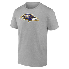 Zay Flowers Baltimore Ravens Icon Player Name & Number T-Shirt - Gray - NFL