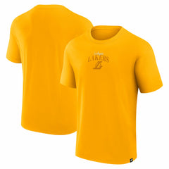 Fanatics Los Angeles Lakers Crossover Collection Full Court Press T-Shirt Gold