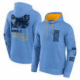 Fanatics Memphis Grizzlies Game Time Crossover Pullover Hoodie Blue