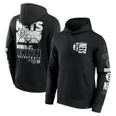 Fanatics Brooklyn Nets Game Time Crossover Pullover Hoodie Black