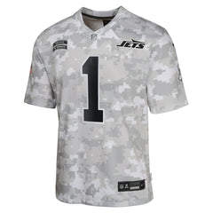Sauce Gardner New York Jets Youth 2024 Salute to Service Game Jersey - Arctic Camo - Nike