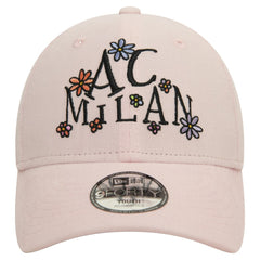 New Era - AC Milan New Era Youth Needle Corduroy 9FORTY Adjustable Hat - Light Pink
