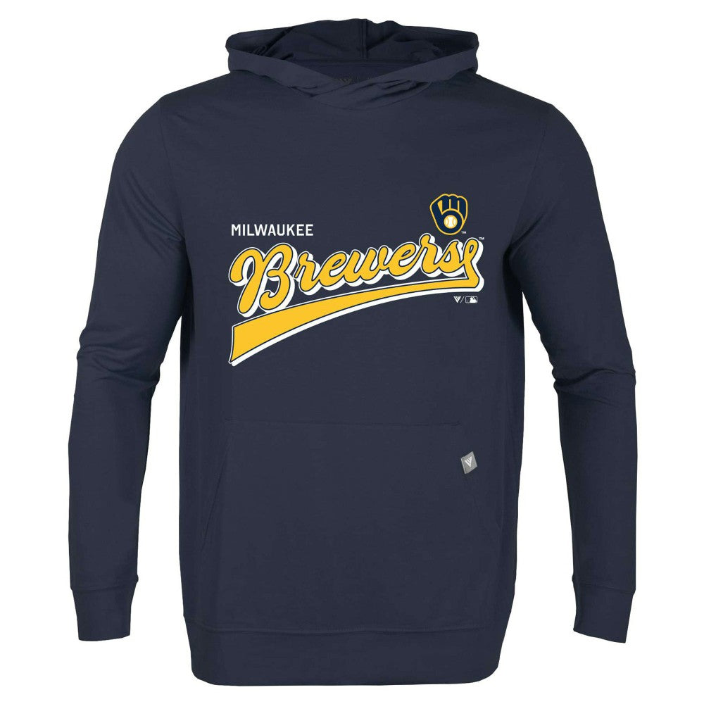 Milwaukee Brewers Levelwear Relay 2.0 Retro Pullover Hoodie Online