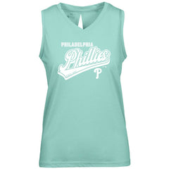 Philadelphia Phillies Levelwear Women's Paisley Sweep V-Neck Tank Top Sale