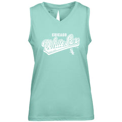 Chicago White Sox Levelwear Women's Paisley Sweep V-Neck Tank Top Discount