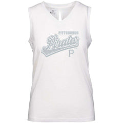 Pittsburgh Pirates Levelwear Women's Paisley Sweep V-Neck Tank Top Near Me