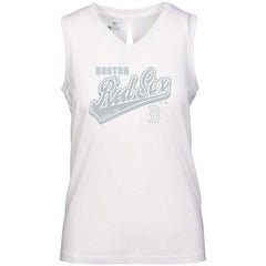 Boston Red Sox Levelwear Women's Paisley Sweep V-Neck Tank Top Near Me