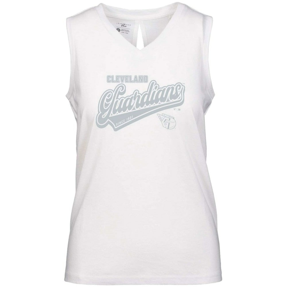 Cleveland Guardians Levelwear Women's Paisley Sweep V-Neck Tank Top Near Me