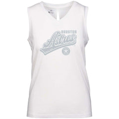 Houston Astros Levelwear Women's Paisley Sweep V-Neck Tank Top for sale