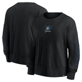 Fanatics Golden State Warriors Women's Oversized Game Day Pullover Sweatshirt Black