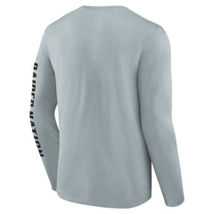 Las Vegas Raiders Vision Long Sleeve T-Shirt - Gray - Fanatics