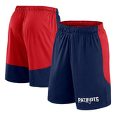 New England Patriots Launch Shorts - Navy/Red - Fanatics