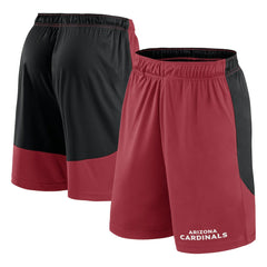 Arizona Cardinals Launch Shorts - Cardinal/Black - Fanatics