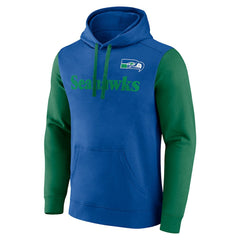 Seattle Seahawks Fleece Pullover Hoodie - Royal - Fanatics