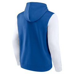 Indianapolis Colts Outline Pullover Hoodie - Royal/White - Fanatics