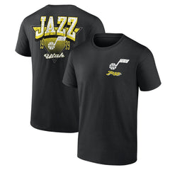 Utah Jazz Logo Athletic Never Over T-Shirt Black
