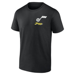 Utah Jazz Logo Athletic Never Over T-Shirt Black