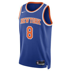 Nike OG Anunoby New York Knicks Unisex Swingman Jersey Icon Edition Blue