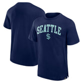 Seattle Kraken Fanatics Elevated Pima T-Shirt - Navy | Fanatics online