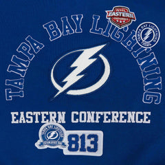 Tampa Bay Lightning Pro Standard Women's Area Code Cropped Pullover Sweatshirt - Blue | NHL sale