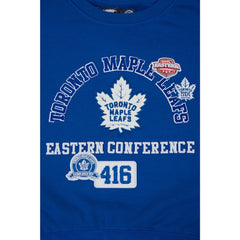 Toronto Maple Leafs Pro Standard Women's Area Code Cropped Pullover Sweatshirt - Blue | NHL online
