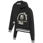 Vegas Golden Knights Pro Standard Women's Area Code Cropped Pullover Sweatshirt - Black | NHL on sale