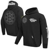 Boston Bruins Pro Standard Paint the City Pullover Hoodie - Black | NHL online