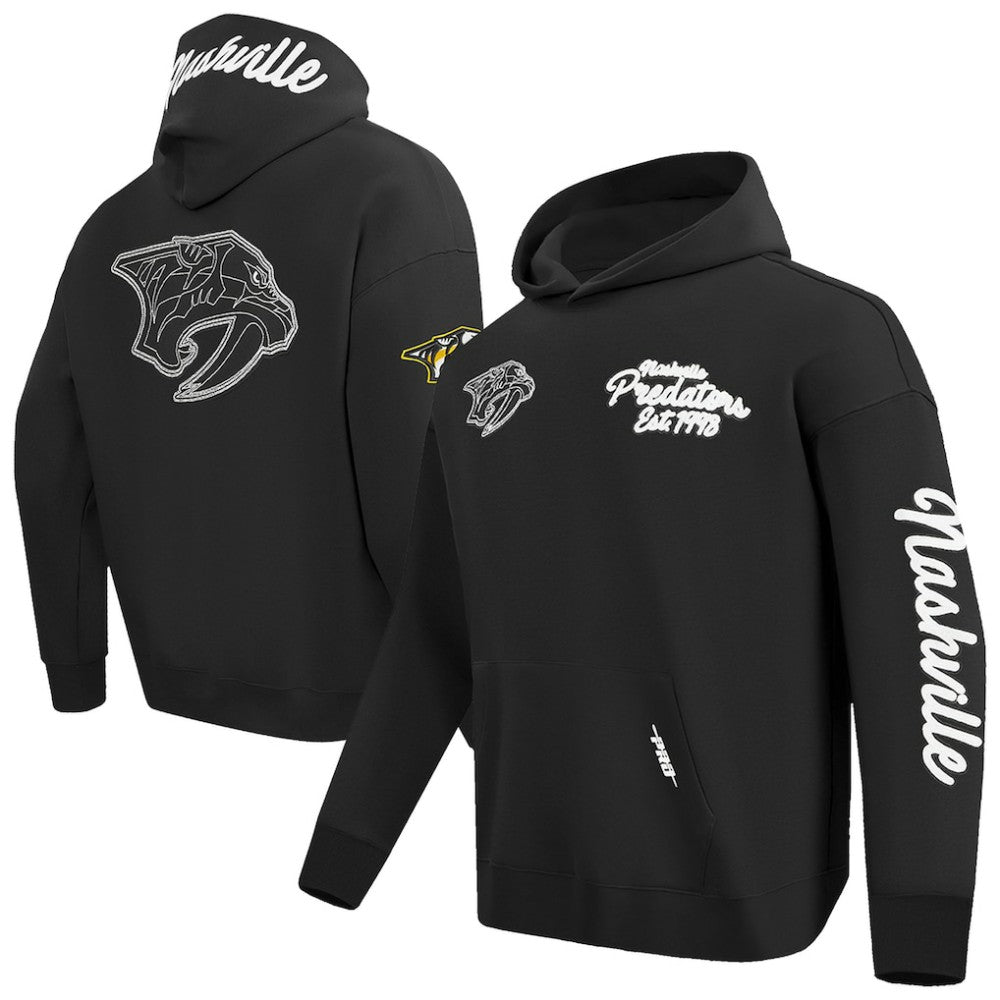 Nashville Predators Pro Standard Paint the City Pullover Hoodie - Black | NHL Lifestyle