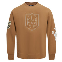 Vegas Golden Knights Pro Standard Paint the City Pullover Sweatshirt - Brown | NHL near me