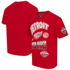 Detroit Red Wings Pro Standard Turn It Up T-Shirt - Red | NHL on sale