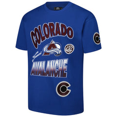 Colorado Avalanche Pro Standard Turn It Up Dropped Shoulder T-Shirt - Blue | NHL online