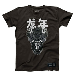 Brooklyn Nets Hyperfly Unisex Year of the Dragon Lunar New Year Collection T-Shirt Heather Black