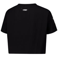 Chicago Bulls Pro Standard Women's Jewels Boxy Cropped T-Shirt Black