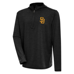 San Diego Padres Antigua Tidy Quarter-Zip Hoodie Online