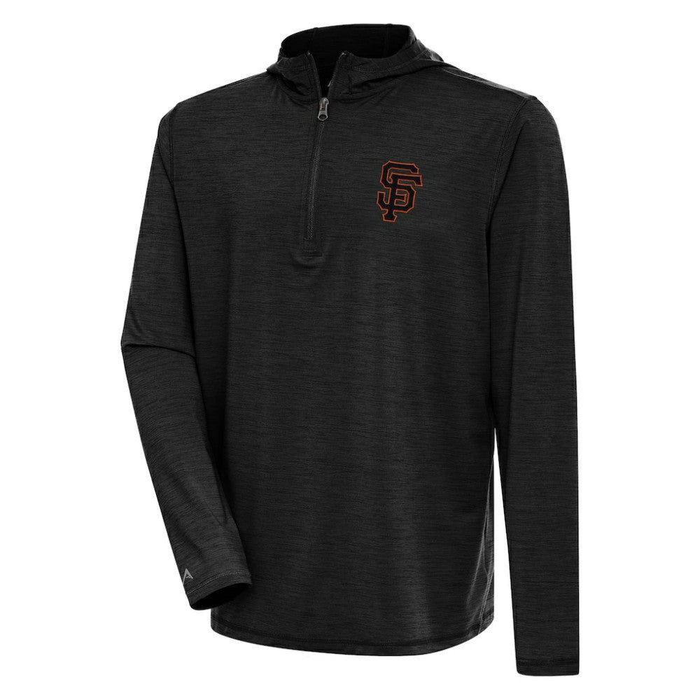 San Francisco Giants Antigua Tidy Quarter-Zip Hoodie Sale
