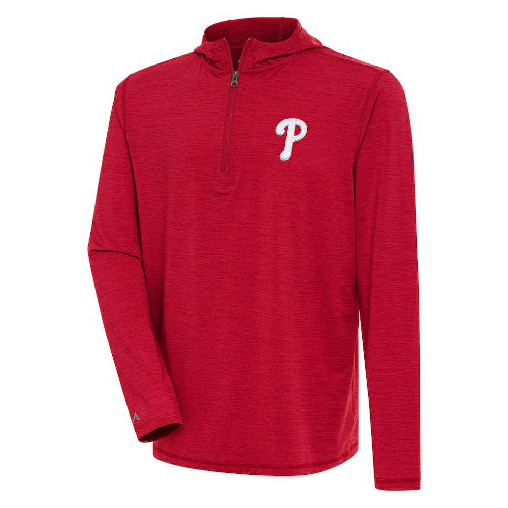 Philadelphia Phillies Antigua Tidy Quarter-Zip Hoodie for sale