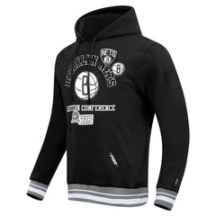 Brooklyn Nets Pro Standard Area Code Pullover Hoodie Black