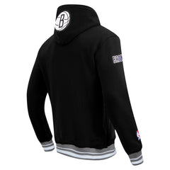 Brooklyn Nets Pro Standard Area Code Pullover Hoodie Black