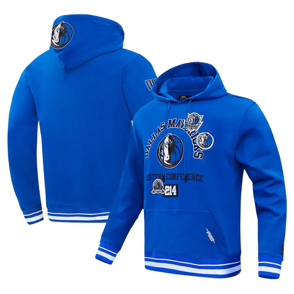 Dallas Mavericks Pro Standard Area Code Pullover Hoodie Blue