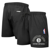 Brooklyn Nets Pro Standard Area Code Shorts Black